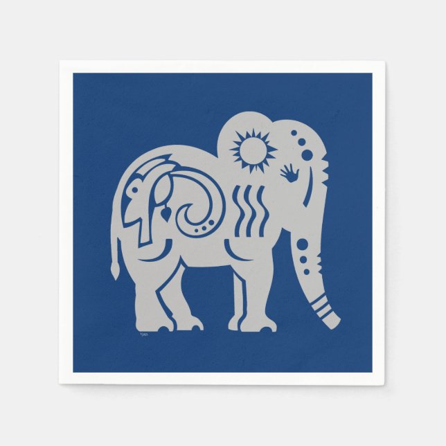 Servilleta De Papel Toallas gigantes sagradas (grises) (Anverso)