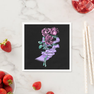 Servilleta De Papel Toallas góticas de papel para Bouquet