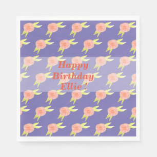 Servilleta De Papel Toallas hippie florales