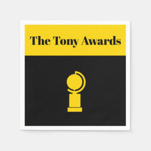 Servilleta De Papel Toallas inspiradas en los Premios Tony Playbill