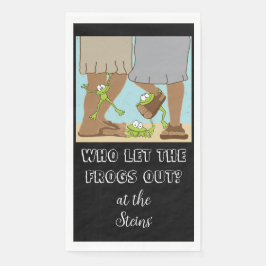 Servilleta De Papel Toallas invitadas de la Pascua que dejan salir a l