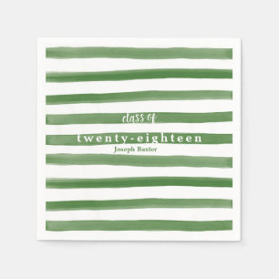 Servilleta De Papel Toallas modernas de papel de graduado de rayas ver