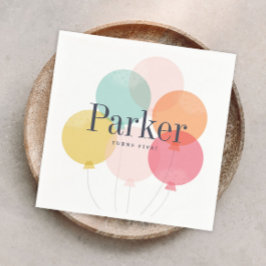 Servilleta De Papel Toallas modernas para fiestas de cumpleaños