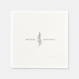 Servilleta De Papel Toallas naturales de hojas botánicas