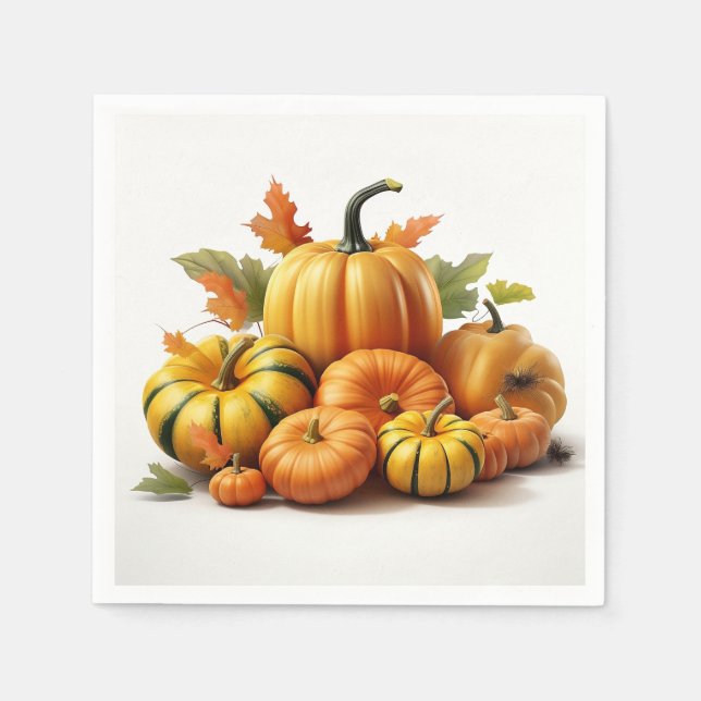 Servilleta De Papel Toallas otoñales (Anverso)