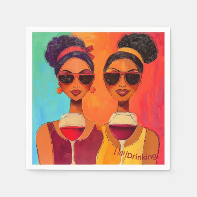 Servilleta De Papel Toallas para beber el día por KAB (Anverso)