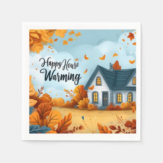 Servilleta De Papel Toallas para el calentamiento de la casa (Anverso)