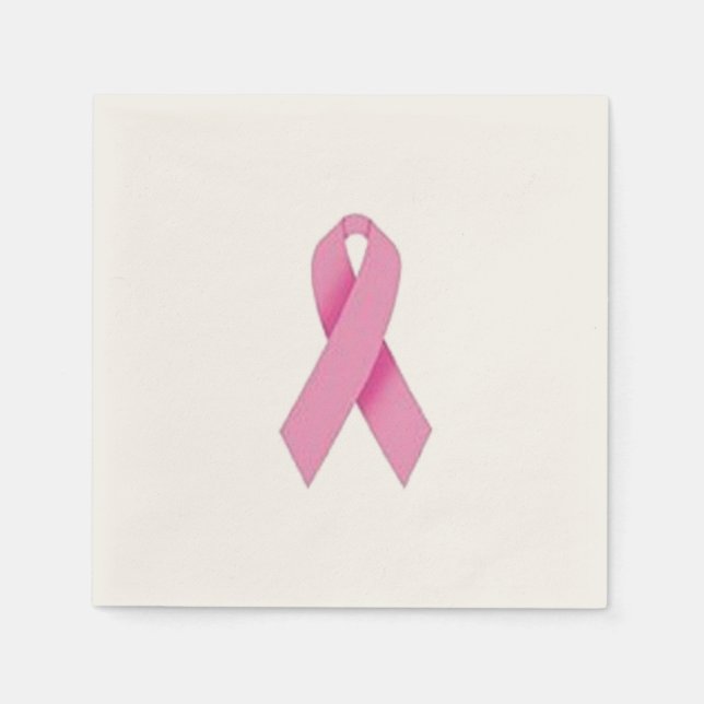 Servilleta De Papel Toallas para el cáncer de mama en personalizable (Anverso)