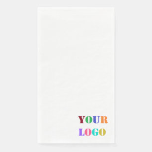 Servilleta De Papel Toallas para invitados con logotipo de empresa per
