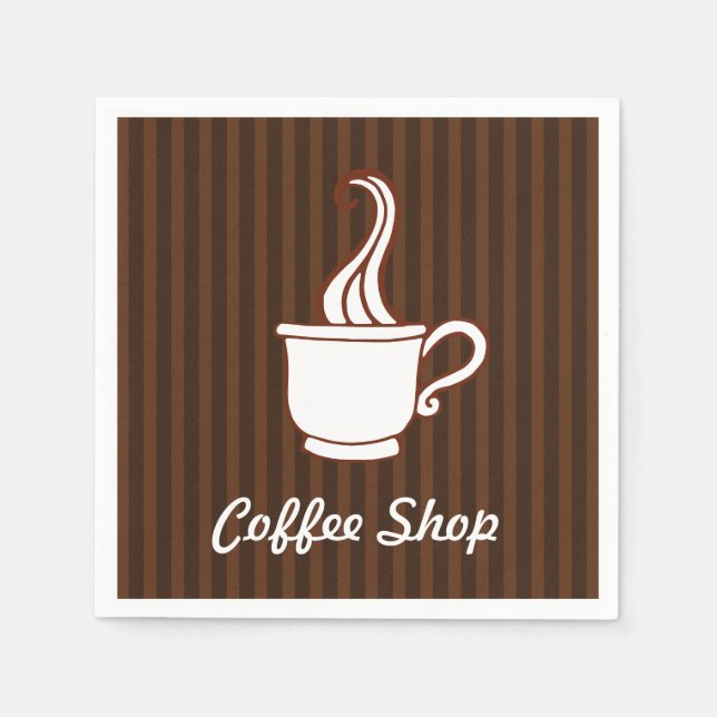 Servilleta De Papel Toallas para la cafetería (Anverso)