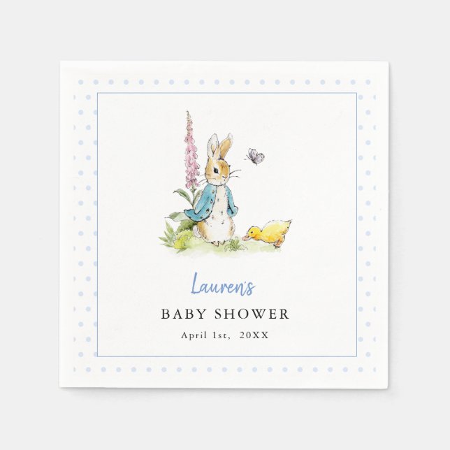 Servilleta De Papel Toallas para la ducha Peter Rabbit Baby (Anverso)