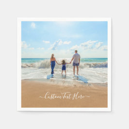 Servilleta De Papel Toallas personalizadas con tus fotos y texto