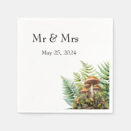 Servilleta De Papel Toallas personalizadas de papel hongo