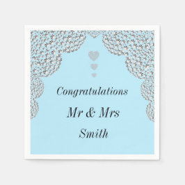 Servilleta De Papel Toallas personalizadas inusuales del boda