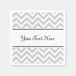 Servilleta De Papel Toallas personalizadas | raya de patrón de chevron