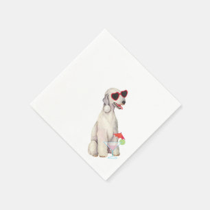 Servilleta De Papel Toallas Terrier de Summer Bedlington