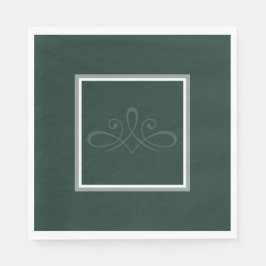 Servilleta De Papel Toallas verdes de Esmeralda