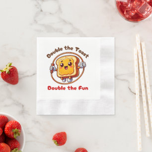 Servilleta De Papel Toast Sandwich Peanut Butter Personalizado Jump Ro