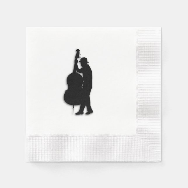 Servilleta De Papel Toca el bajo (Anverso)