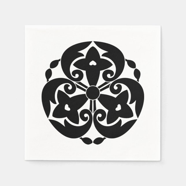 Servilleta De Papel Toda forsythia (Anverso)