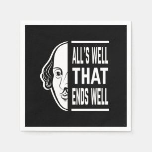 Servilleta De Papel Todo está bien si acaba bien