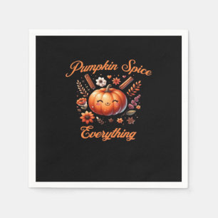 Servilleta De Papel Todo lo de las especias de calabaza - Fin del dise