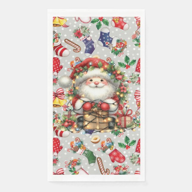 Servilleta De Papel Todo lo relacionado con la Navidad (Anverso)
