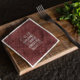 Servilleta De Papel Todos son Navidades de la lista de traviesos de ju