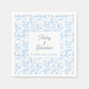 Servilleta De Papel Toile Preppy Jungle Chinoiserie