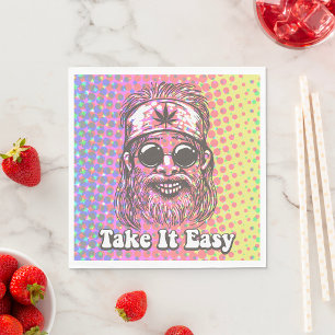 Servilleta De Papel Toma Hippie Fácil