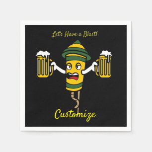 Servilleta De Papel Tomemos una espuma de espanto