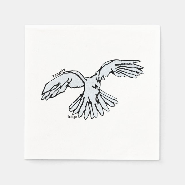 Servilleta De Papel Tommy Memorial Napkins (Anverso)