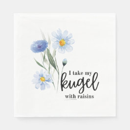 Servilleta De Papel Tomo Mi Kugel Con Raisins