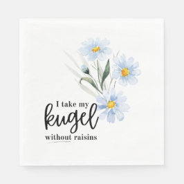 Servilleta De Papel Tomo mi Kugel sin Raisins