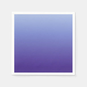 Servilleta De Papel Tonos de Violeta Periwinkle a Azul