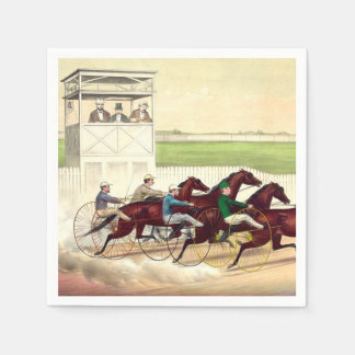 Servilleta De Papel TOP Horse Carreras Life