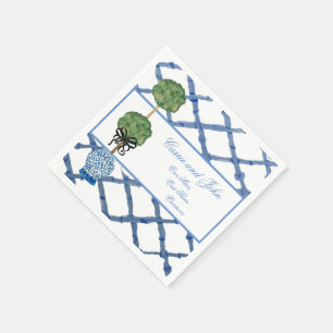 Servilleta De Papel Topiary Chinoiserie Ginger Jar Jars