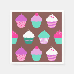 Servilleta De Papel Toque de galleta de cumpleaños