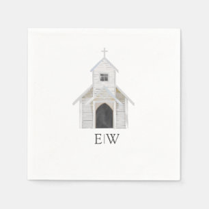 Servilleta De Papel Toques clásicos de la iglesia