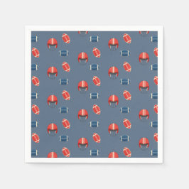 Servilleta De Papel Toques y dedos pequeños, ducha de bebé de fútbol