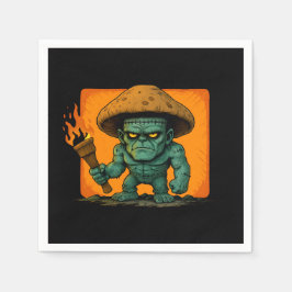 Servilleta De Papel Torch & Temper – Mushroom Beast Design