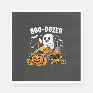 Servilleta De Papel Toro Dozer Fantasma de Halloween_1