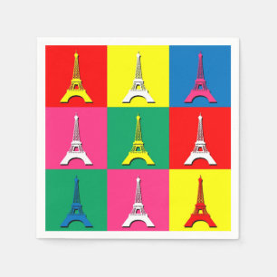 Servilleta De Papel Torre Eiffel