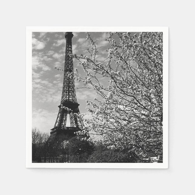 Servilleta De Papel Torre Eiffel de París (Anverso)