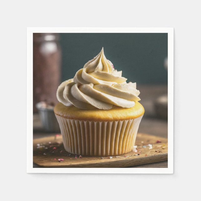 Servilleta De Papel torta de café (Anverso)