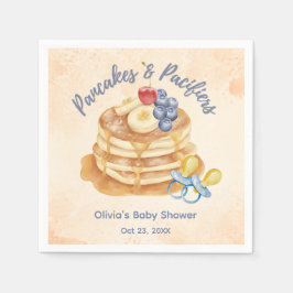 Servilleta De Papel Tortitas de frutas y chupetes de cuadros Baby Show