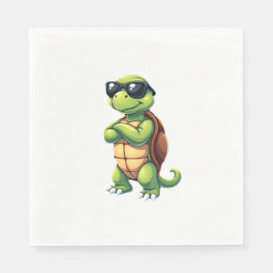 Servilleta De Papel Tortuga Marina Dabbing Amante de los Animales Salv