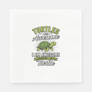 Servilleta De Papel Tortugas Antiguas Son Increíbles Camiseta Divertid