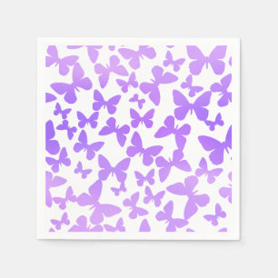 Servilleta De Papel Toss de mariposa (Lavender)