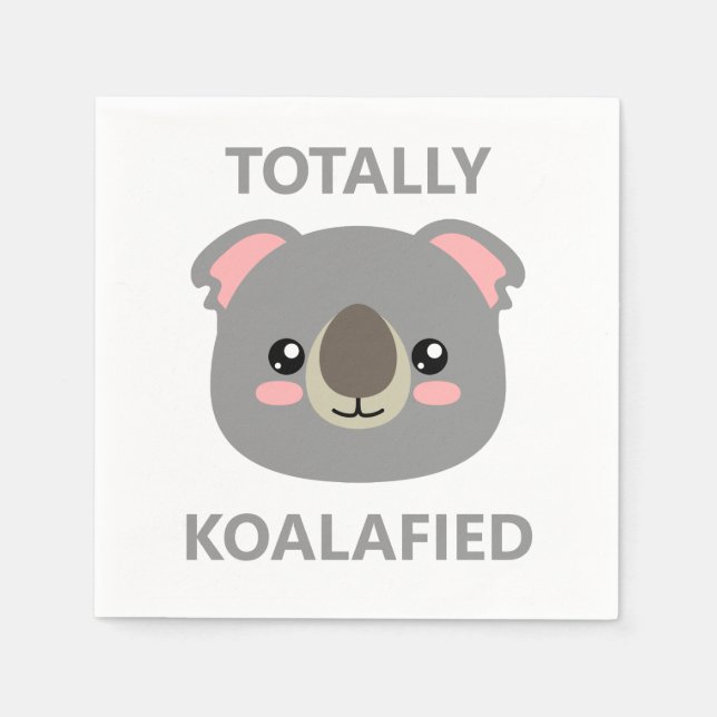 Servilleta De Papel Totalmente Koalafied (Anverso)
